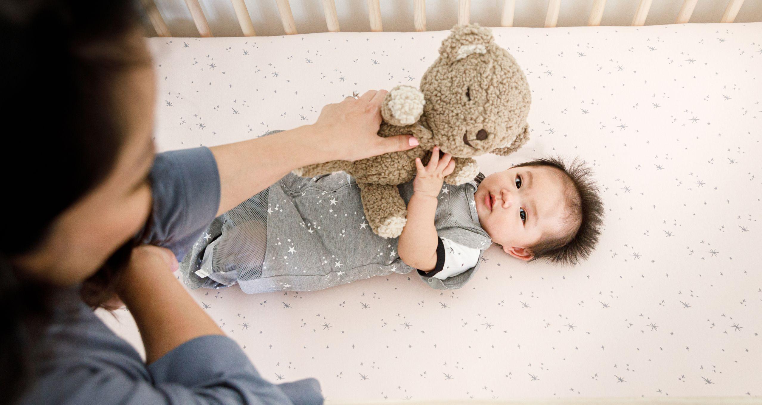 Child playing with SNOObear