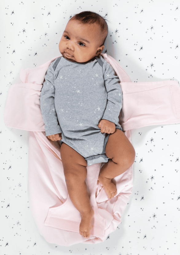 baby in long-sleeve bodysuit